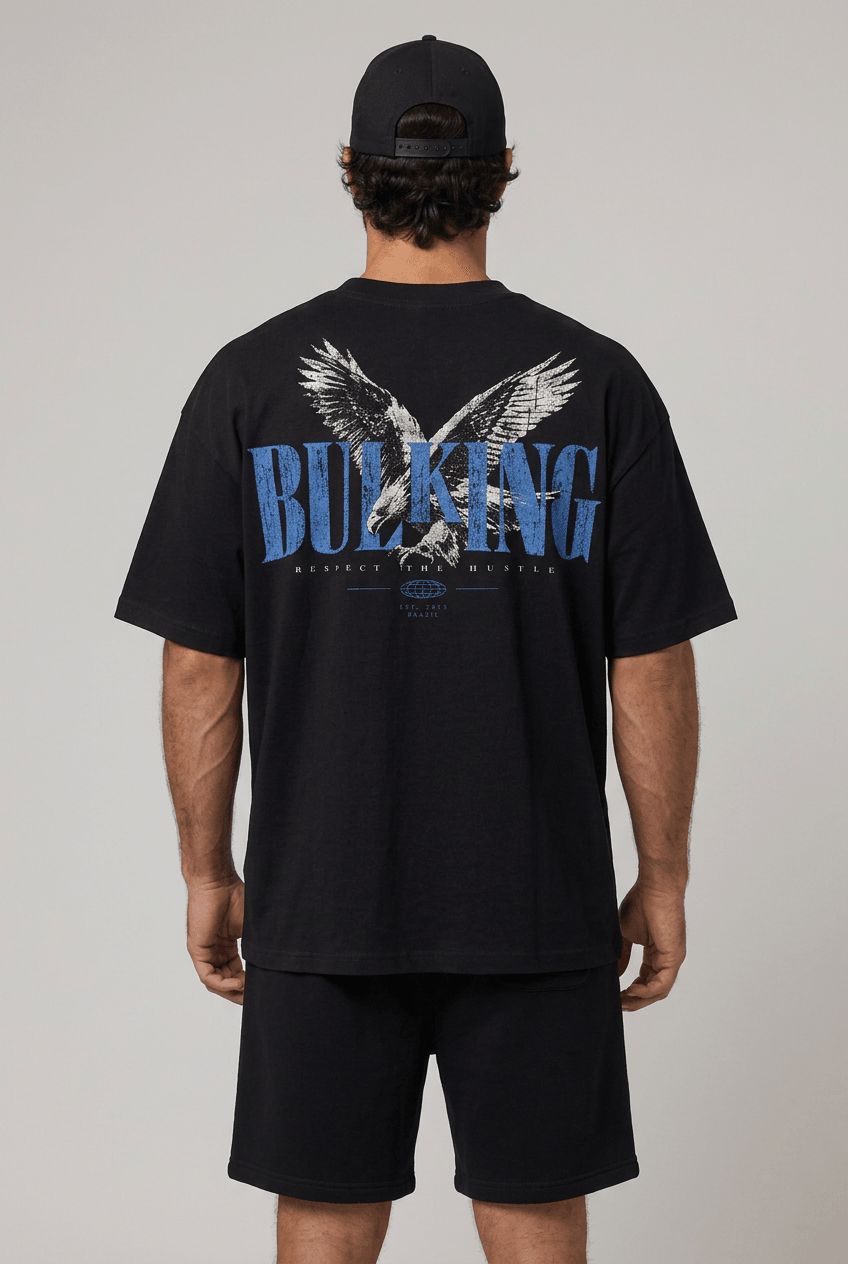 Camiseta Oversized Apex Preta – foto 1 de 4