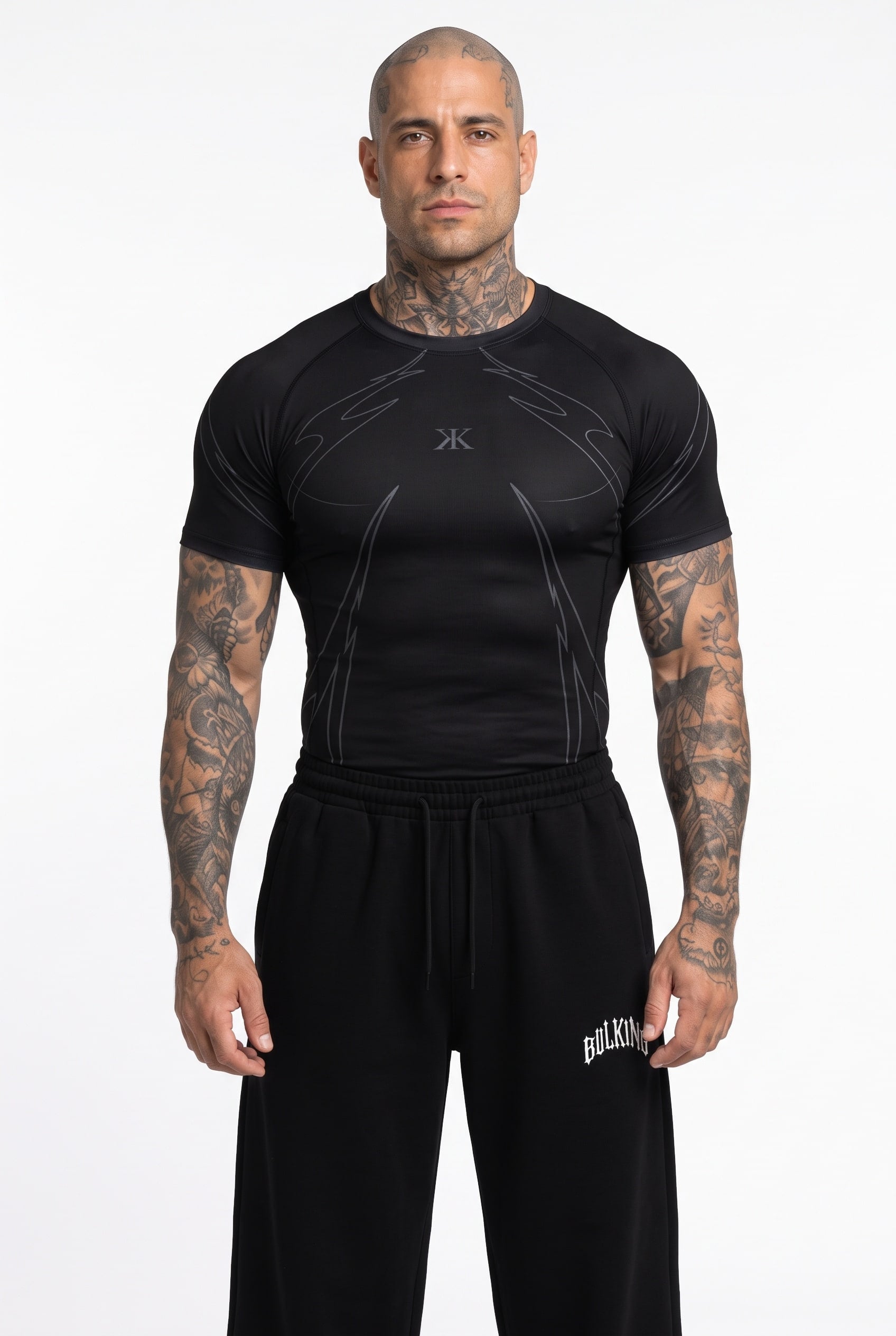 CAMISETA RASHGUARD VANGUARD PRETA