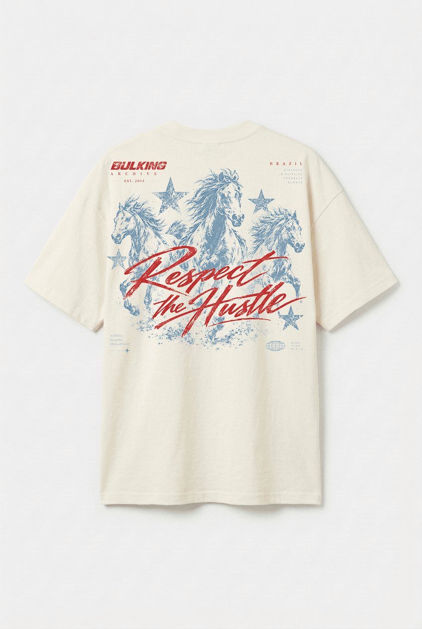 Camiseta Oversized Horses Off White – foto 3 de 4