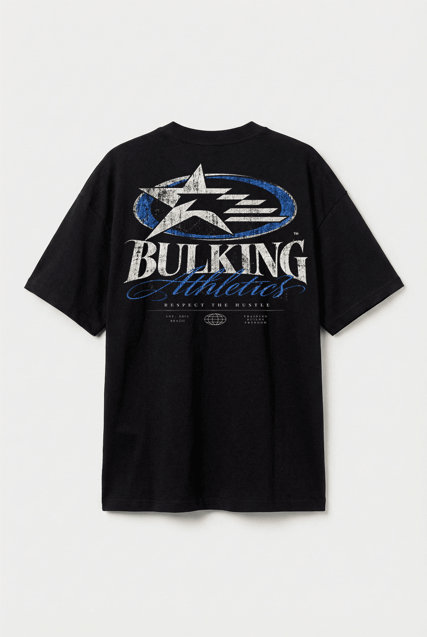 Camiseta Oversized Athletics Preta – foto 3 de 4