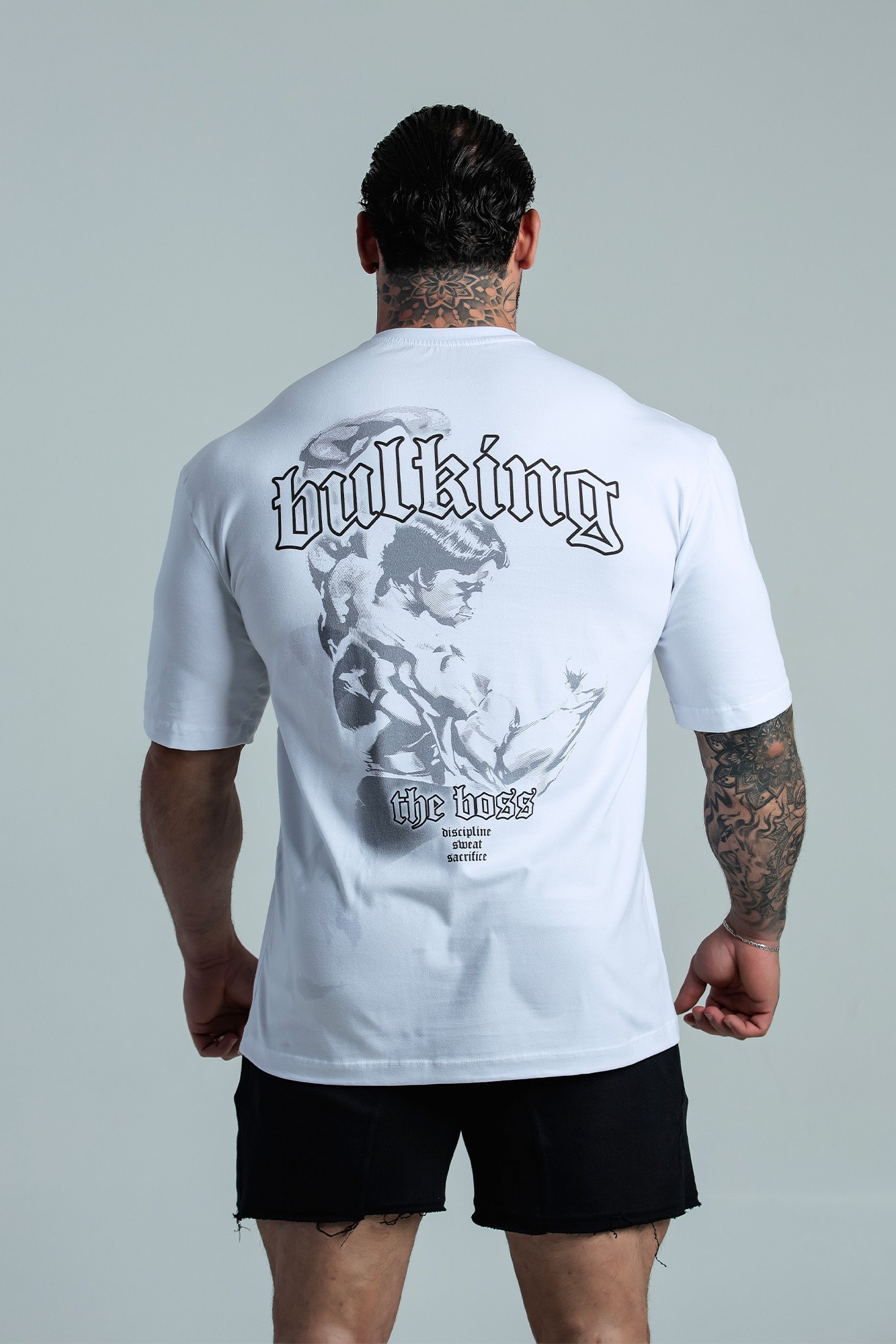 Camiseta Oversized the Boss Branca – foto 1 de 4