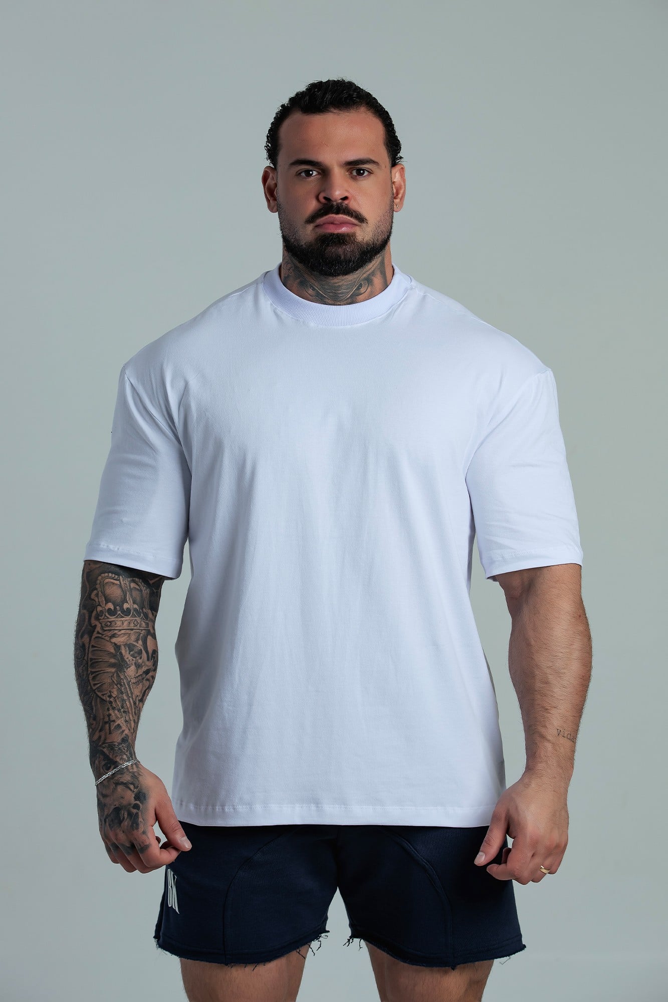 CAMISETA OVERSIZED BASIC BRANCA