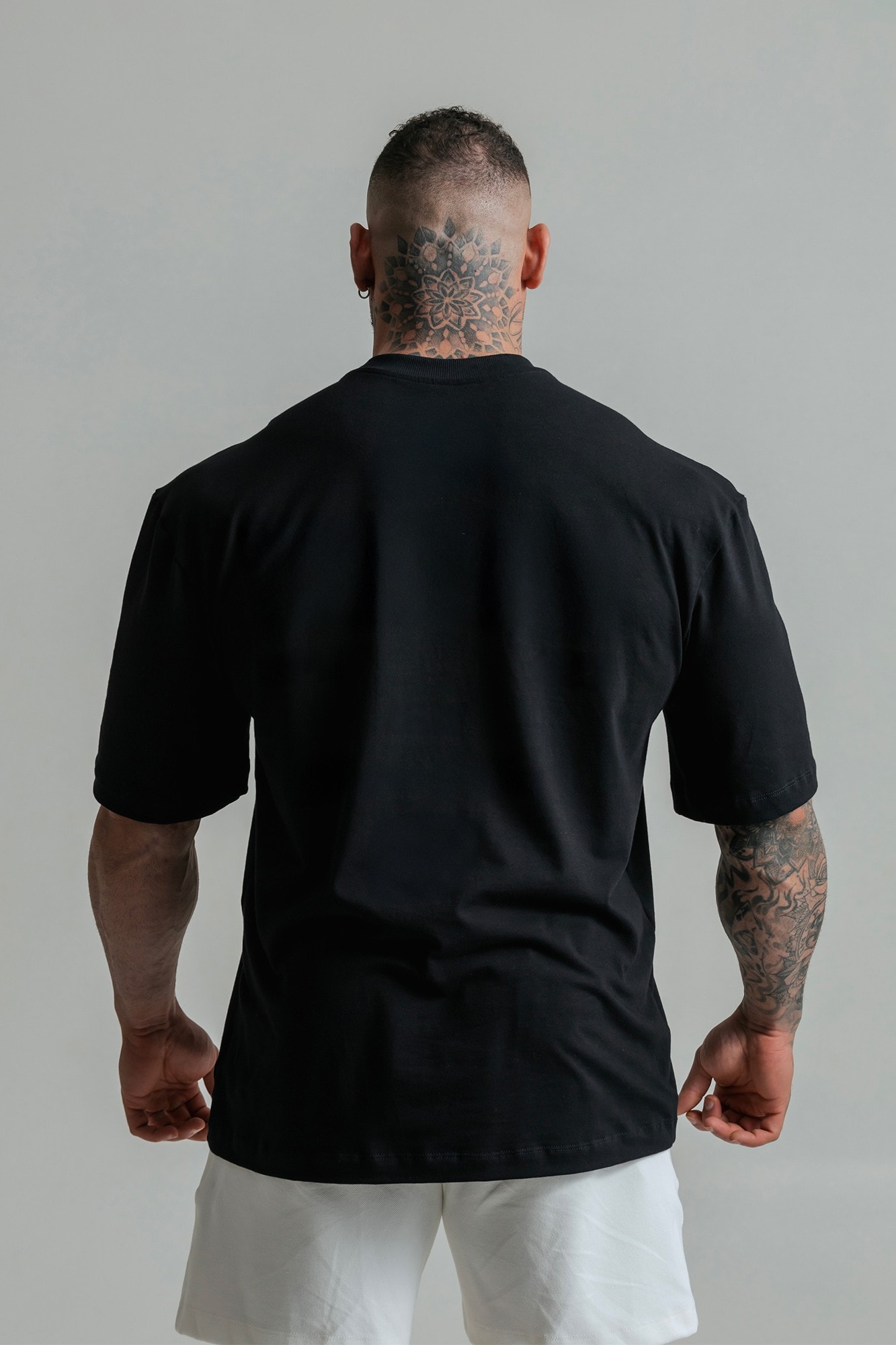 Camiseta Oversized Barbell Preta – foto 2 de 5