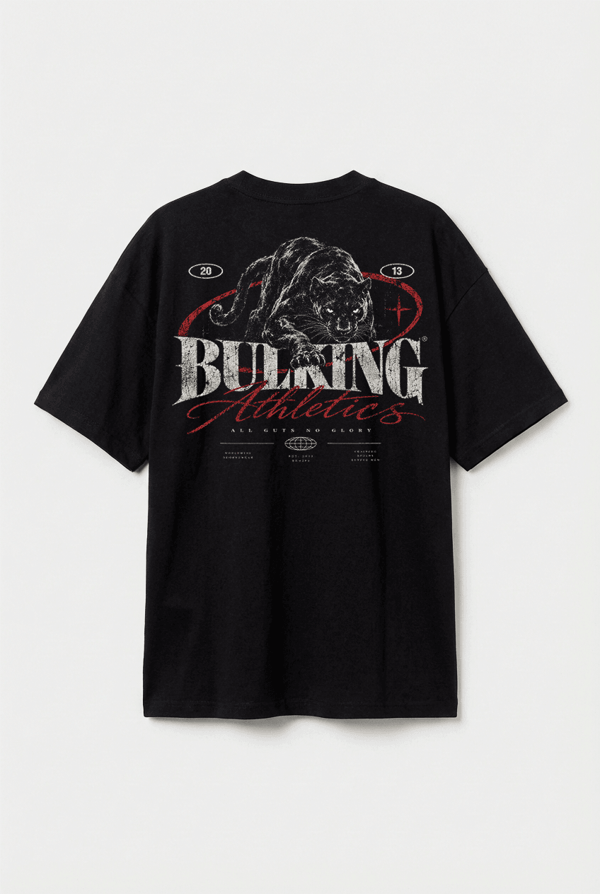 Camiseta Oversized Panther Preta – foto 3 de 4