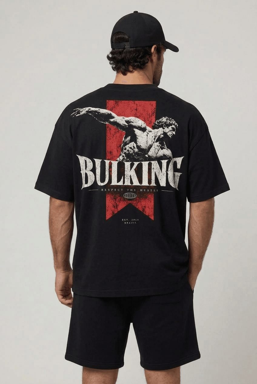 Camiseta Oversized Olympus Preta – foto 1 de 4