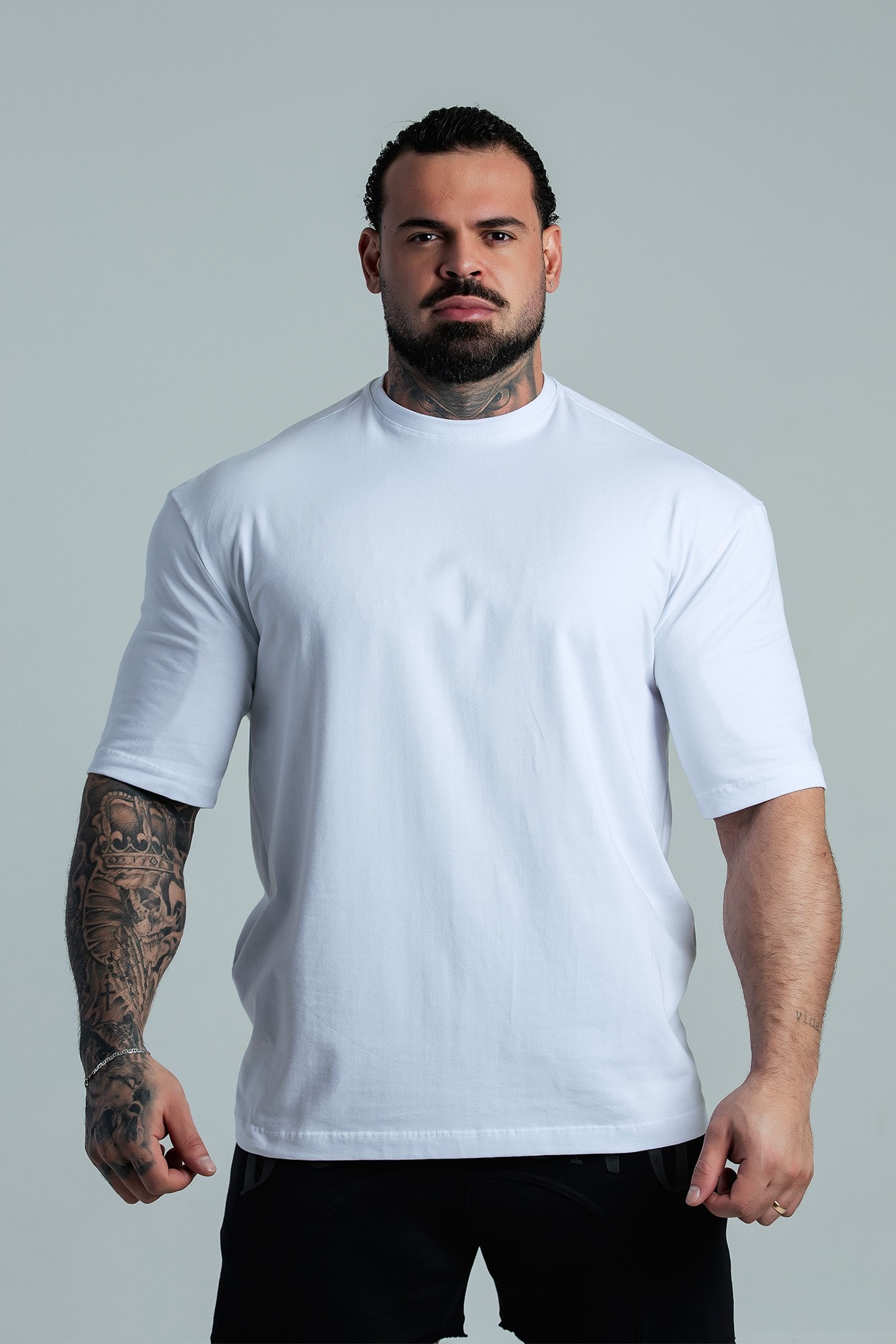 Camiseta Oversized the Boss Branca – foto 2 de 4