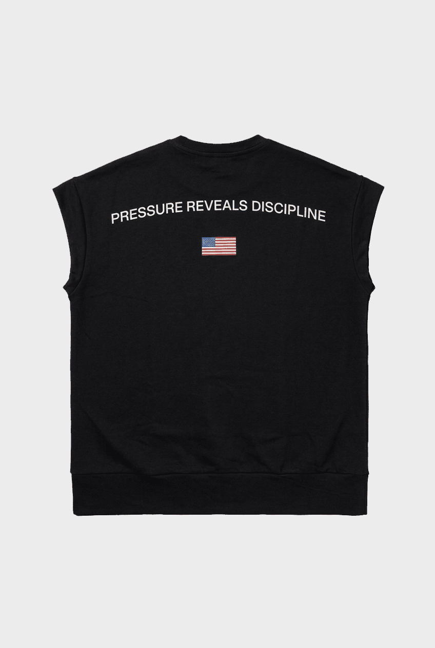 CAMISETA TANK DISCIPLINE V1 PRETA