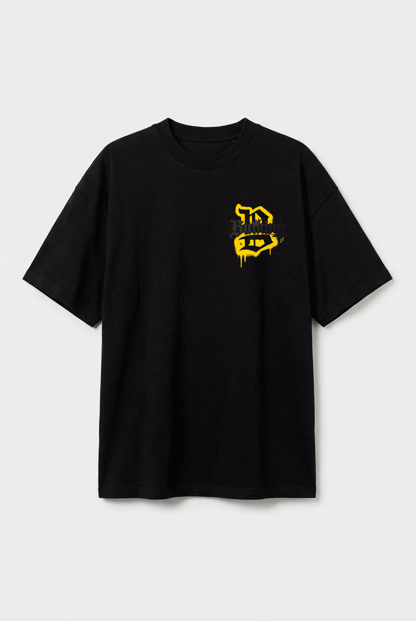 Camiseta Hustle B Preta – foto 2 de 7