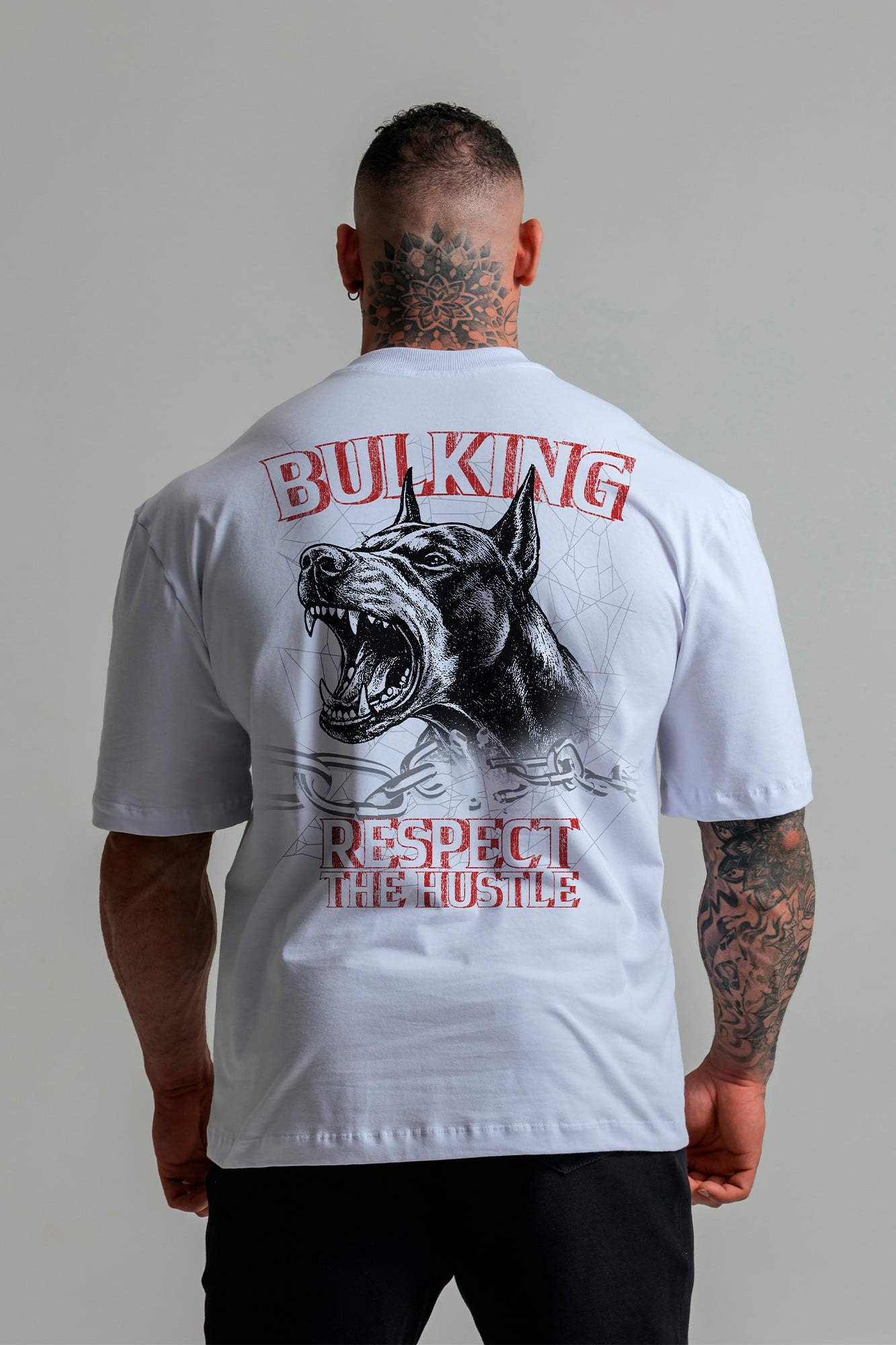 CAMISETA OVERSIZED RAGE BRANCA