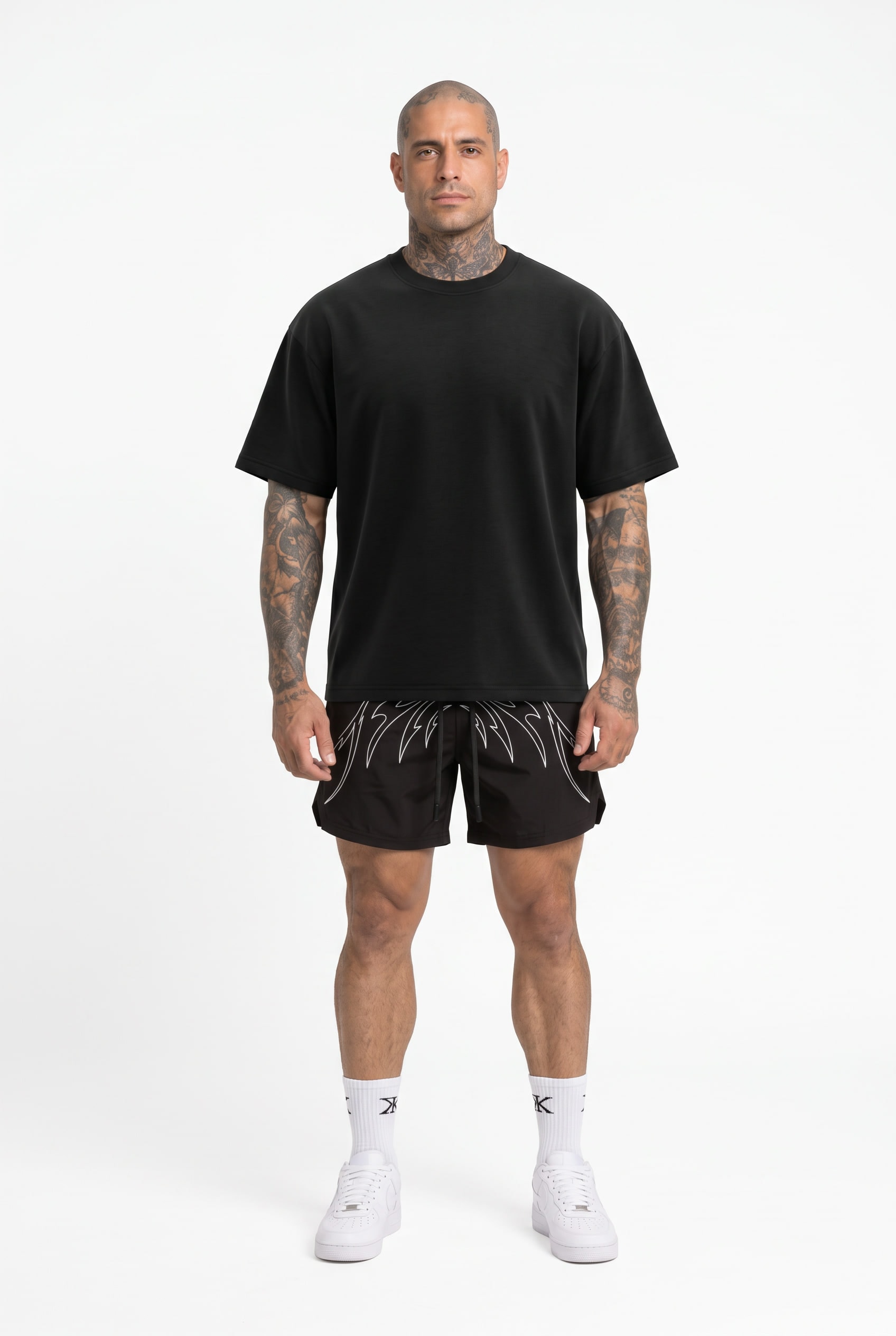 Camiseta Oversized Umbra Preta – foto 2 de 3