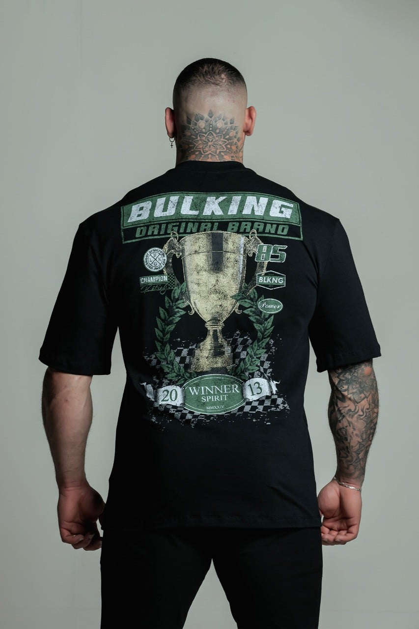 CAMISETA OVERSIZED WINNER PRETA