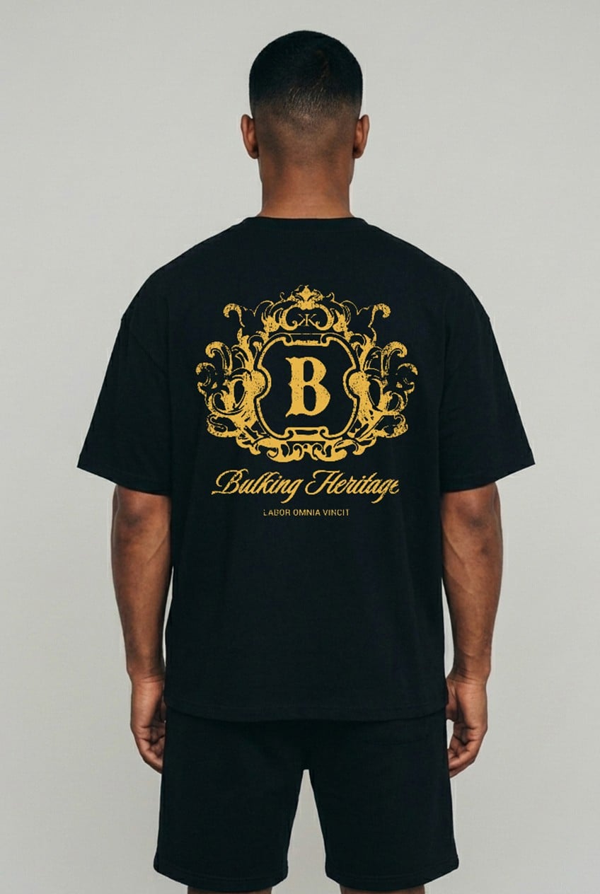 CAMISETA OVERSIZED MONARCH PRETA