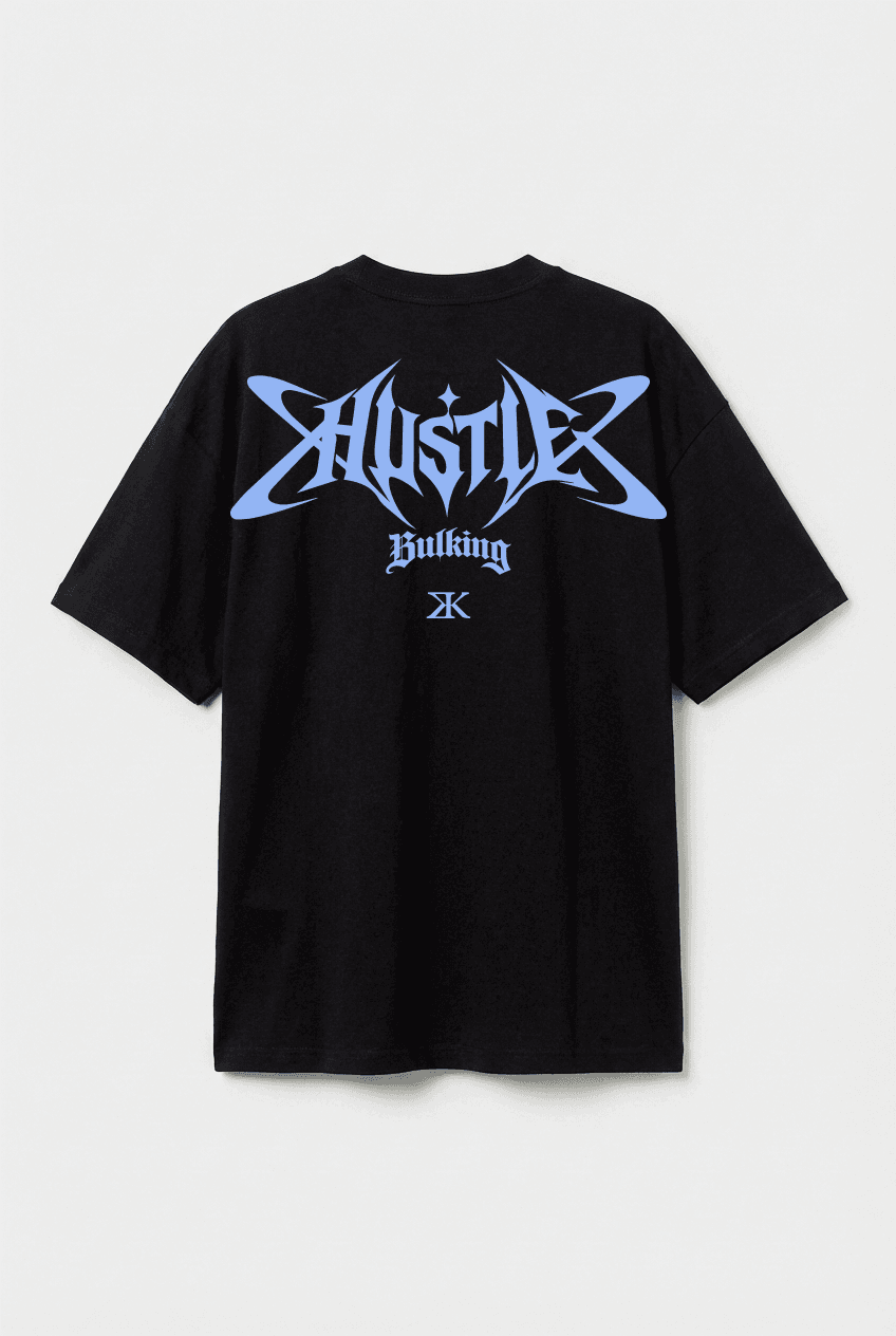 CAMISETA HUSTLE X PRETA