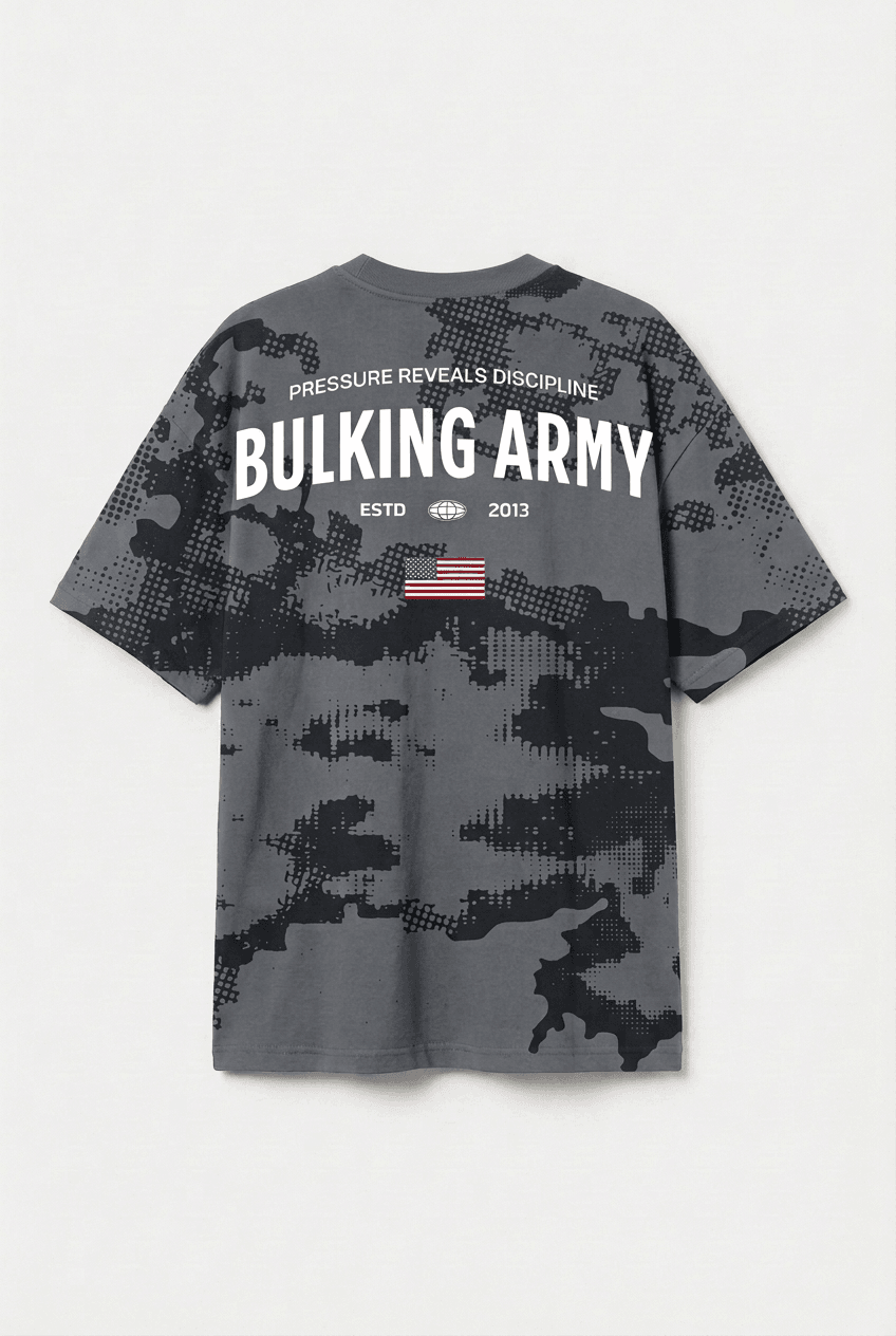 CAMISETA OVERSIZED OATH CAMUFLADA