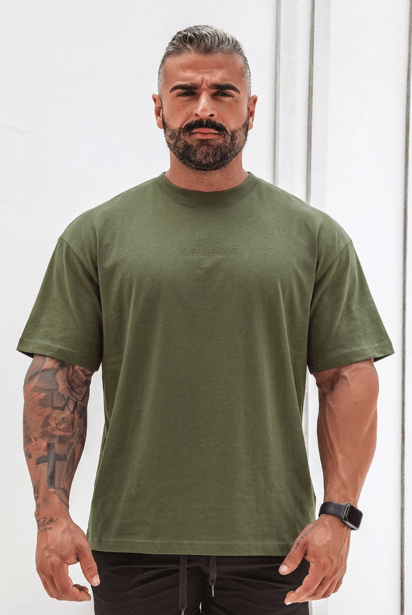 CAMISETA OVERSIZED ESSENTIAL VERDE
