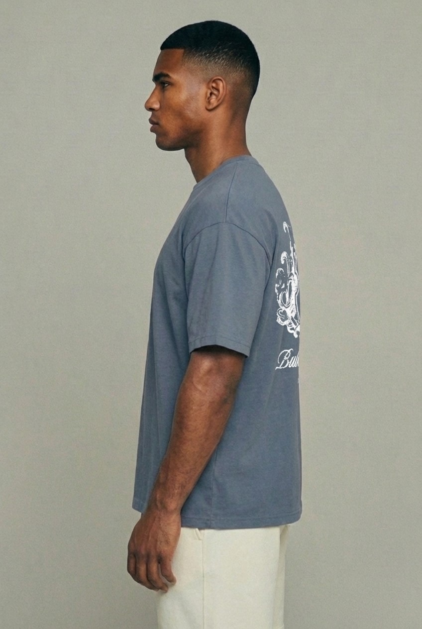 Camiseta Oversized Monarch Denim – foto 3 de 3